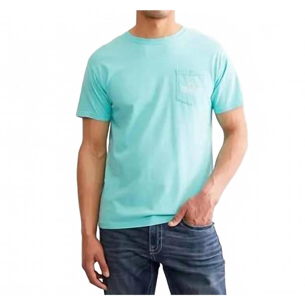 NEW FIELDSTONE beach bum tee in turquoise